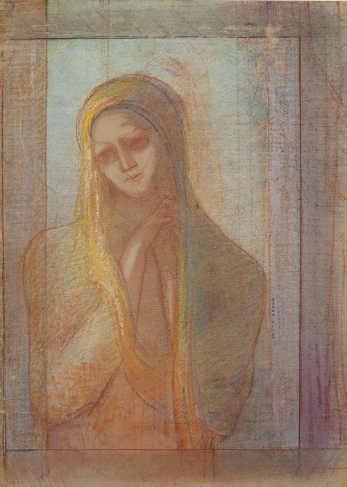 La Souffrance by Odilon Redon