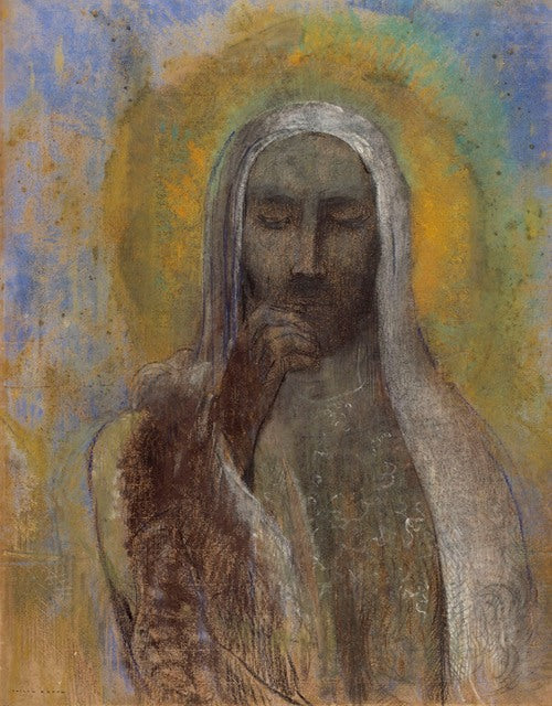 Le Christ du silence (1890-1907) by Odilon Redon