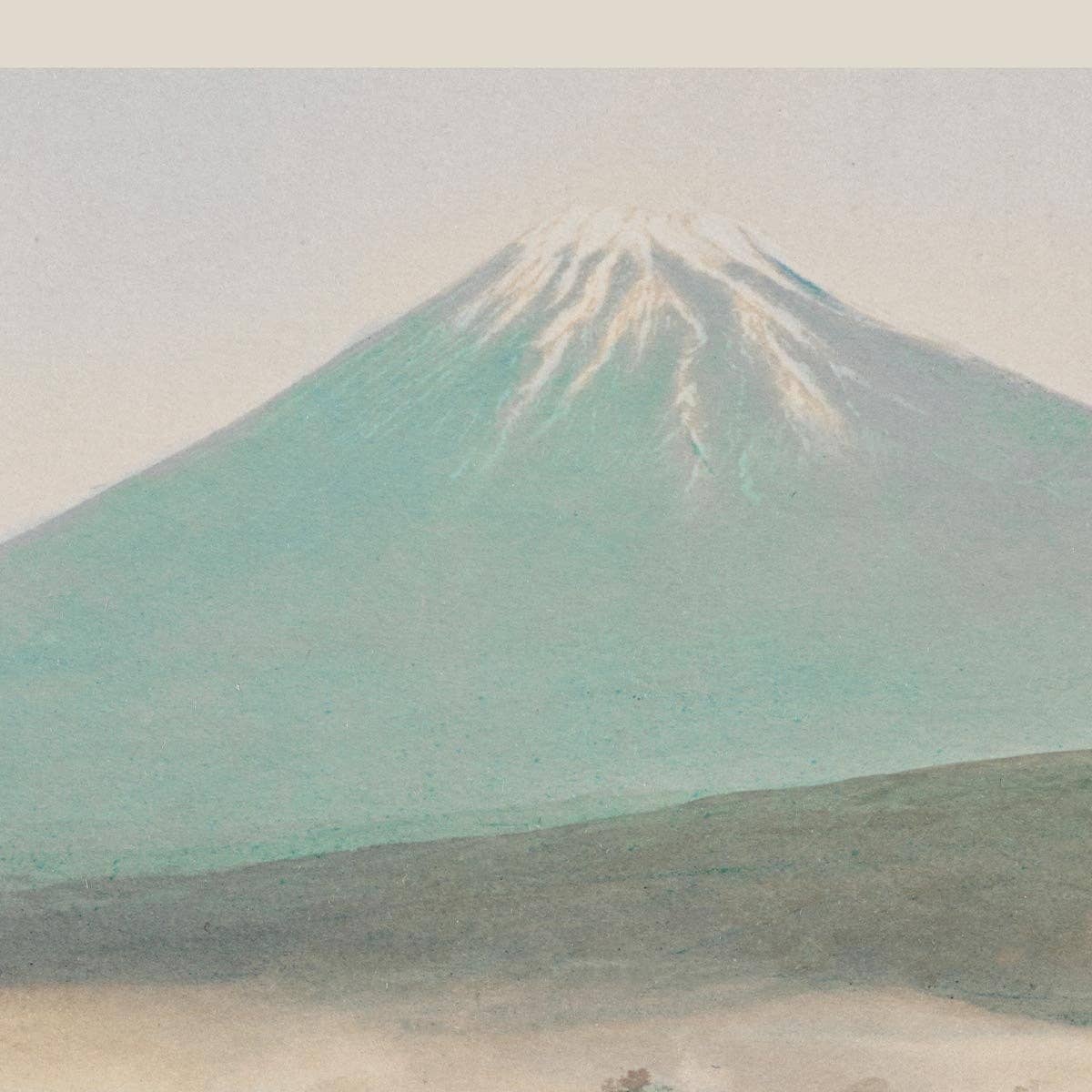 El monte Fuji de Ogawa Kazumasa