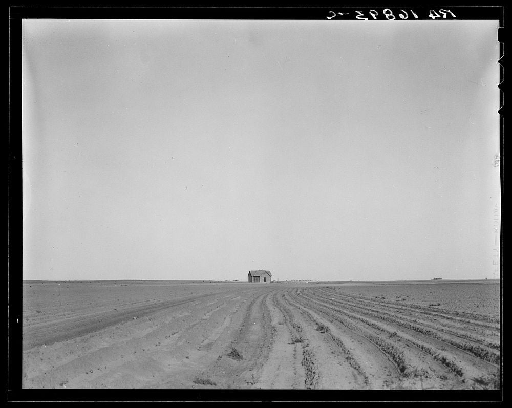 Dorothea Lange Art Print - Abandoned Tenant House