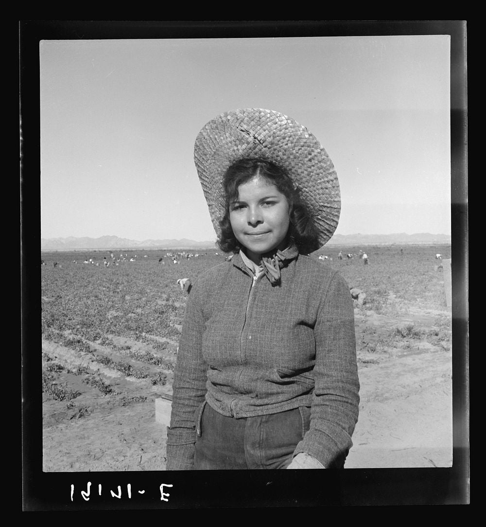 Dorothea Lange Art Print - Portrait of a Migrant Girl