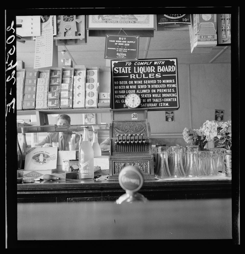 Dorothea Lange Art Print - Ghost Town Cafe