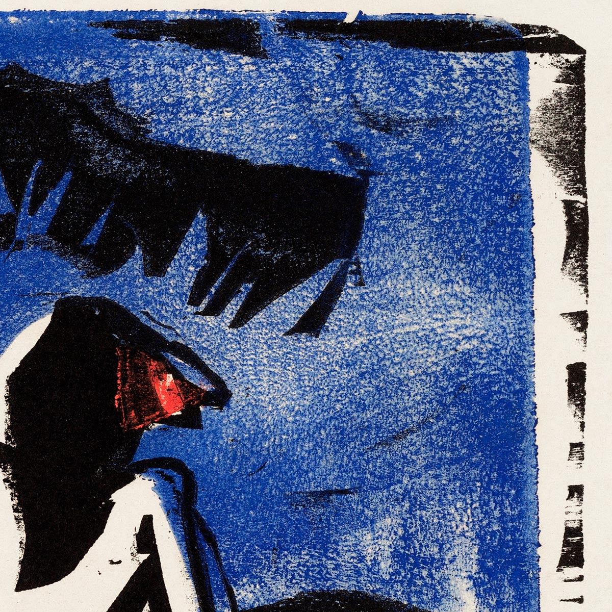 Pareja bañándose de Ernst Kirchner