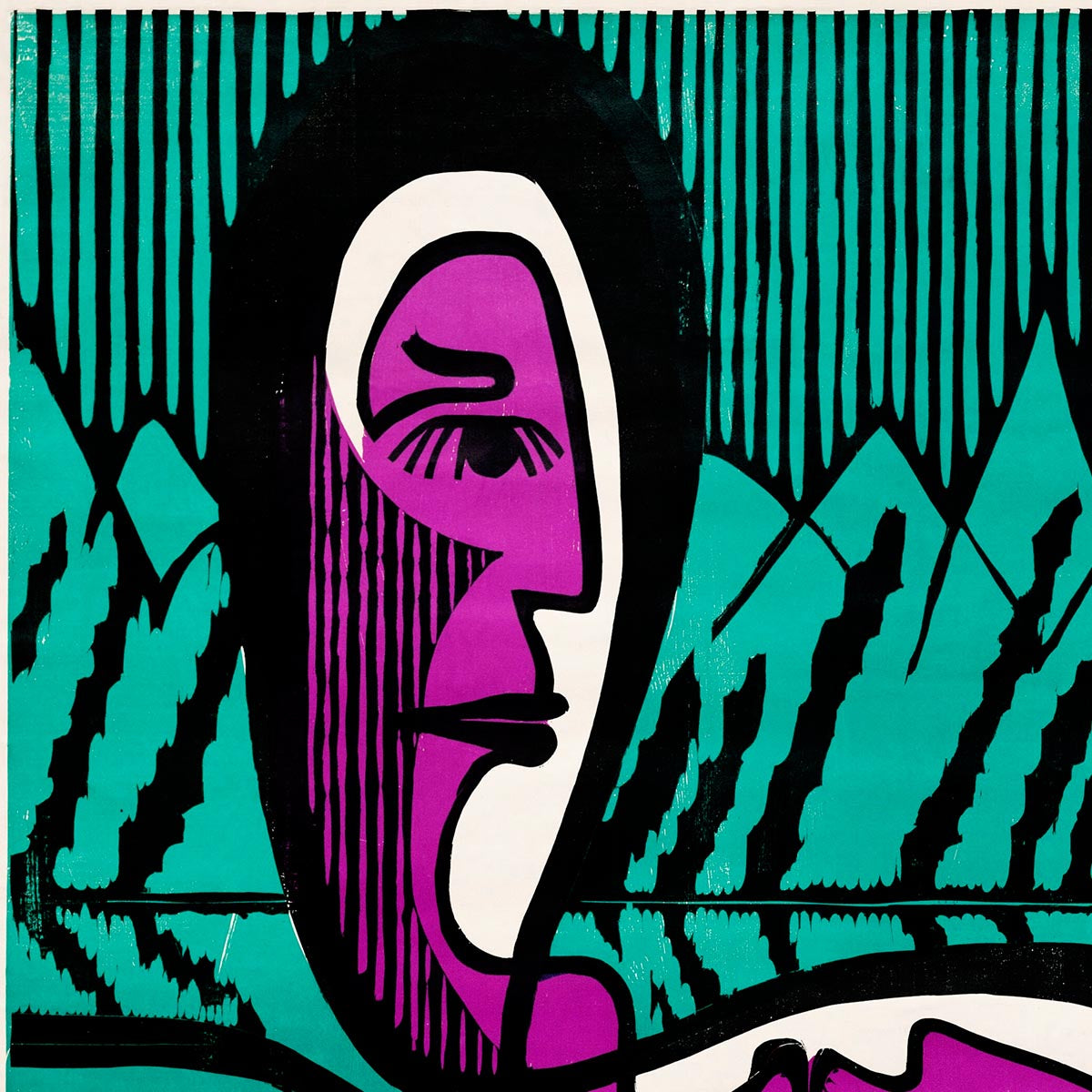 Bern Kunsthalle - Cartel de la exposición Ernst Kirchner