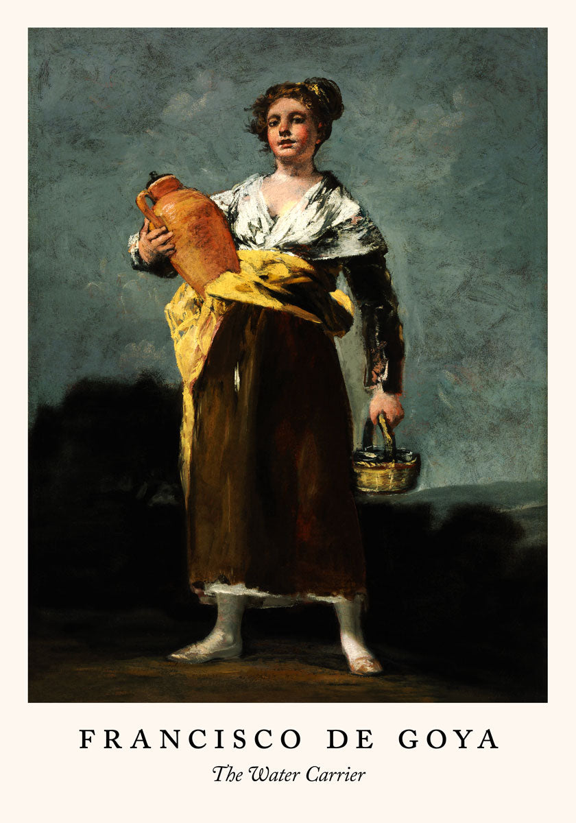 The Water Carrier - Francisco de Goya Exhibition Poster