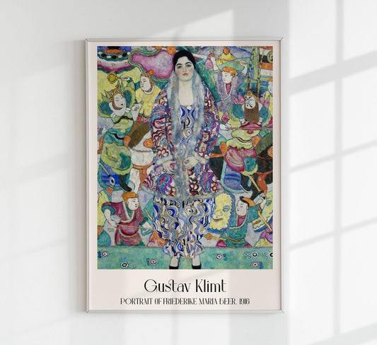 Retrato de Friederike Maria Beer de Gustav Klimt