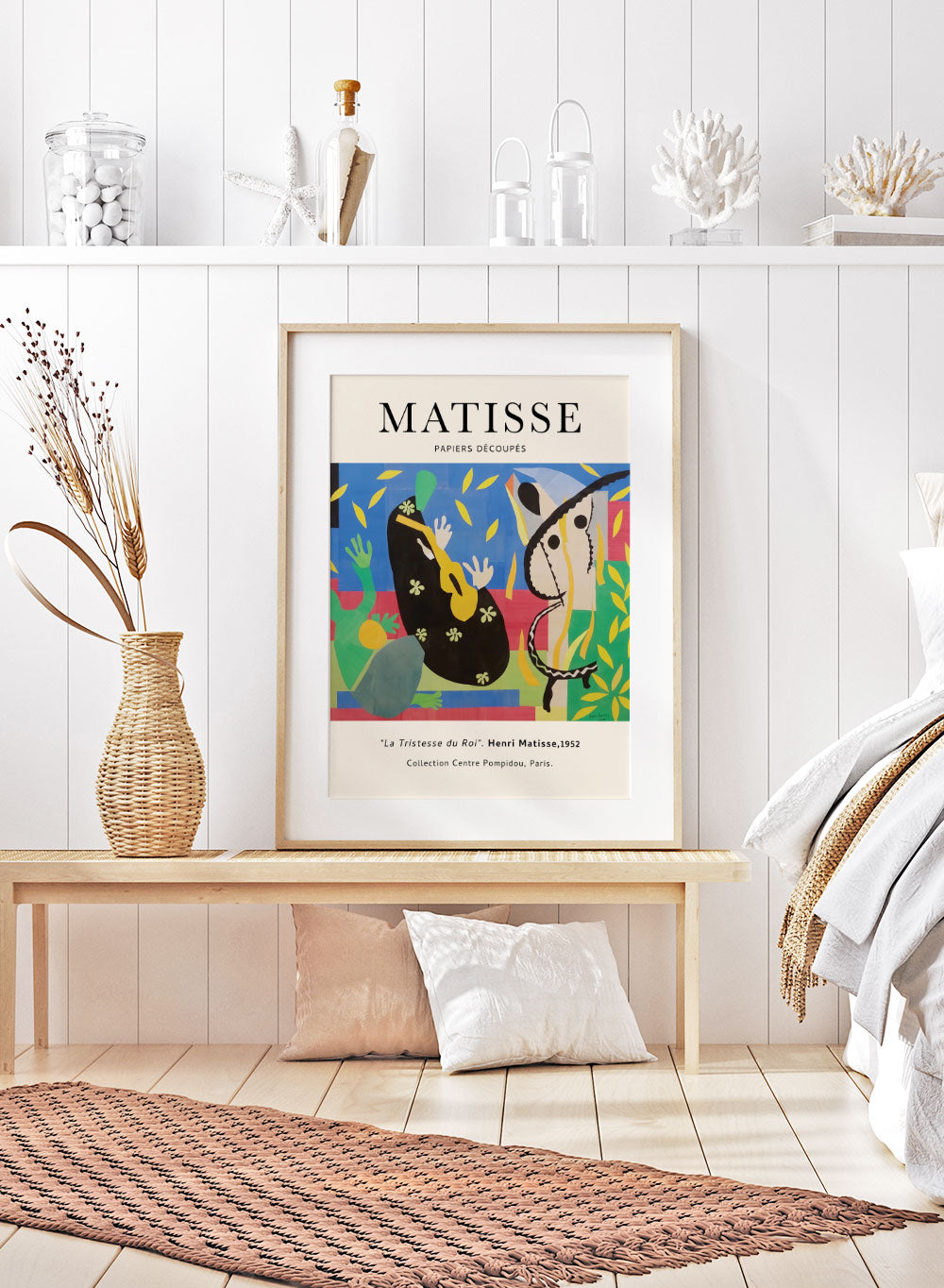 Henri Matisse Exhibition Poster - La Tristesse du Roi