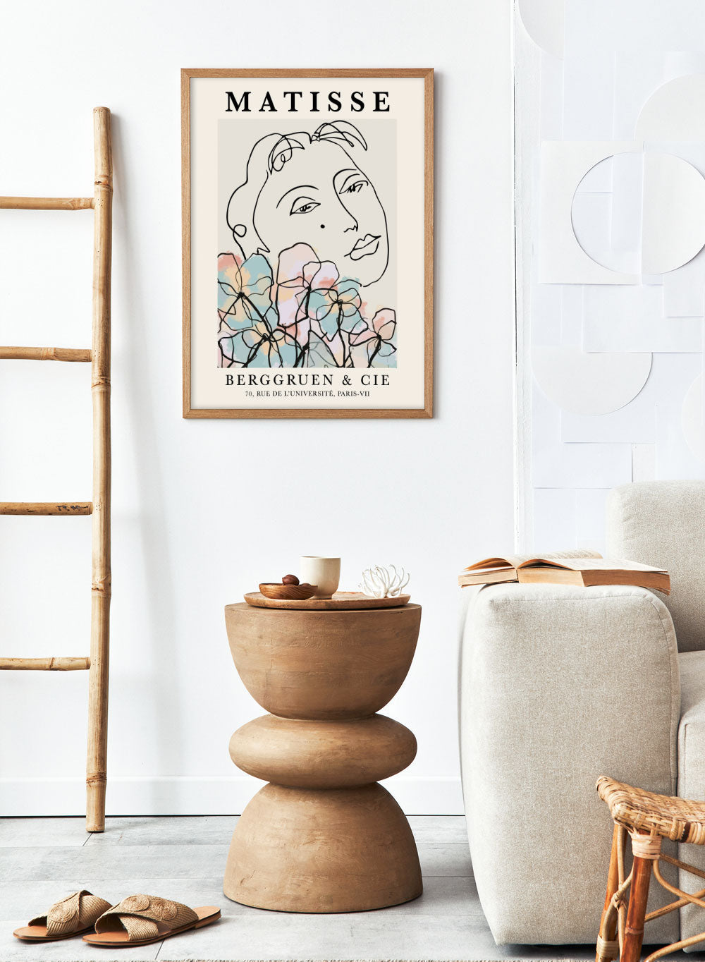 Mujer con flores de Henri Matisse