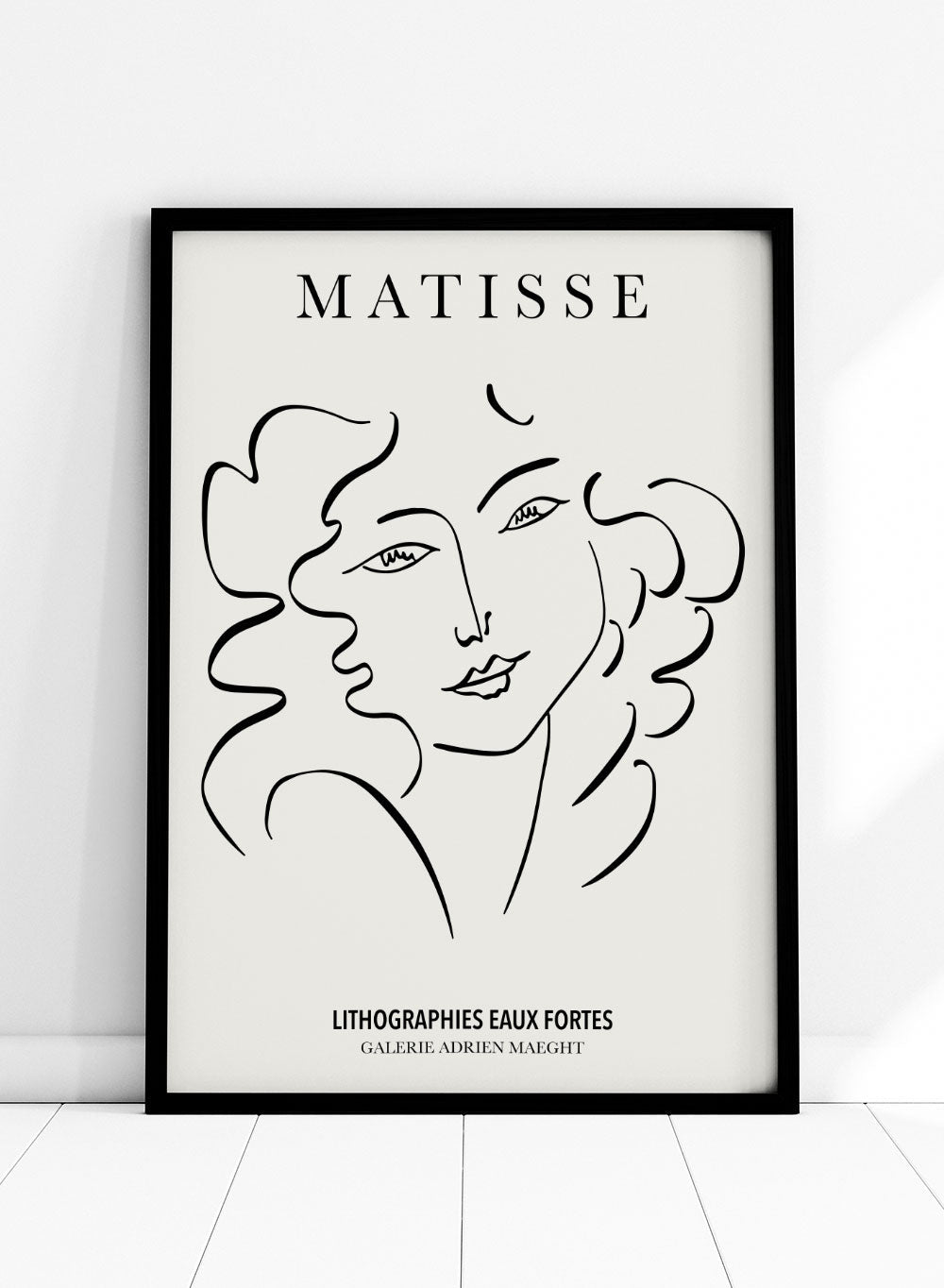 Boceto de mujer de Henri Matisse Imprimir