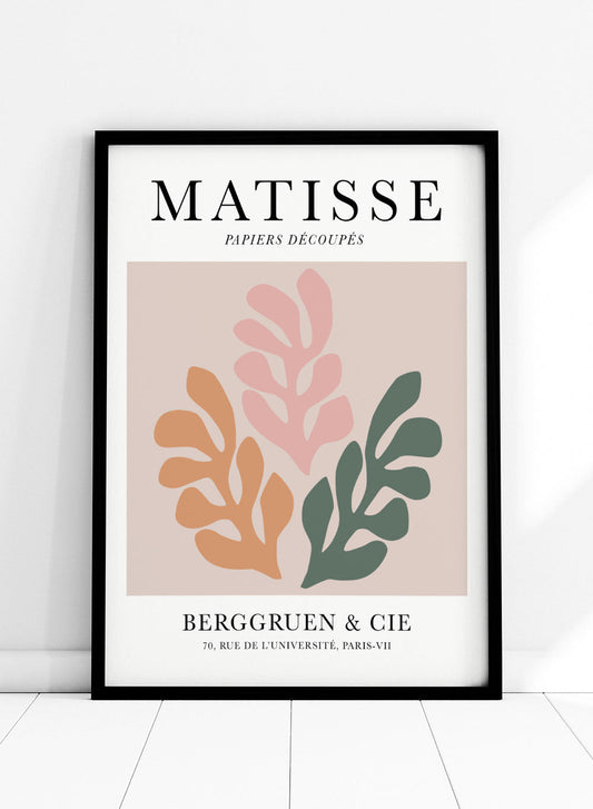 Henri Matisse, La serie de recortes - Cartel de la exposición nº 8