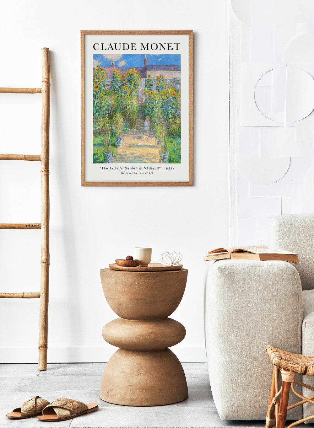 El jardín del artista en Vétheuil, 1881, Monet