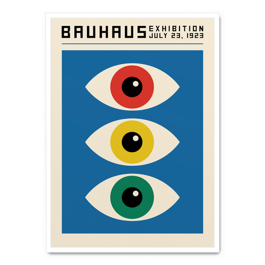 Ojos de colores de la Bauhaus