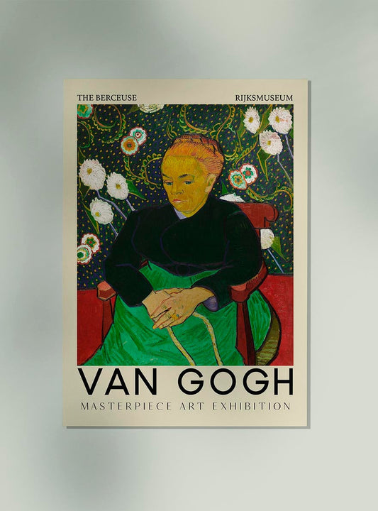 The Berceuse by Van Gogh Art Exhibition Poster