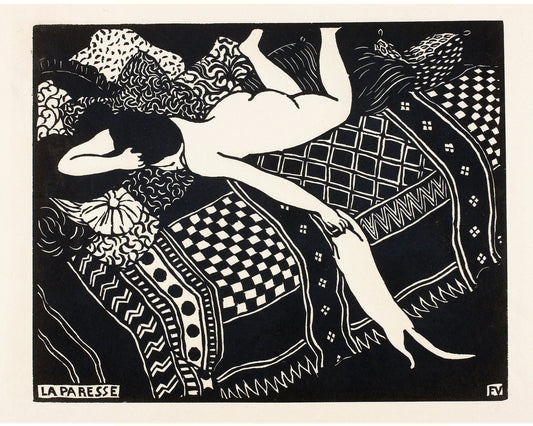 La pereza (1896) de Felix Vallotton