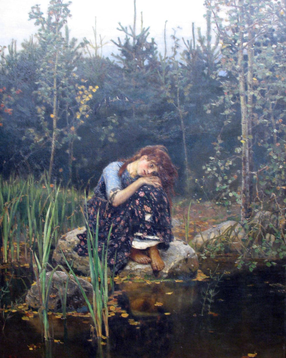 Alenushka by Viktor Vasnetsov