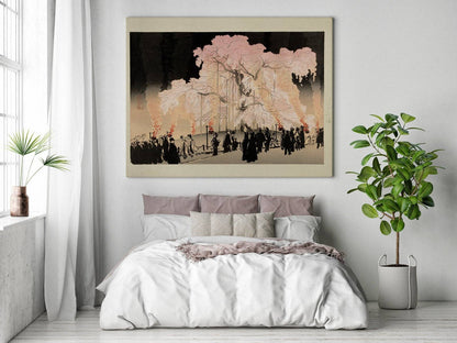 Cherry blossom at night in Maruyama park by Kanpo