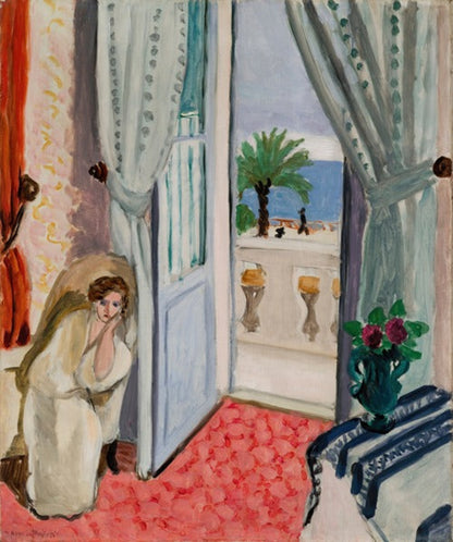 Art Print "Interior at Nice (1919)" by Henri Matisse (1919)