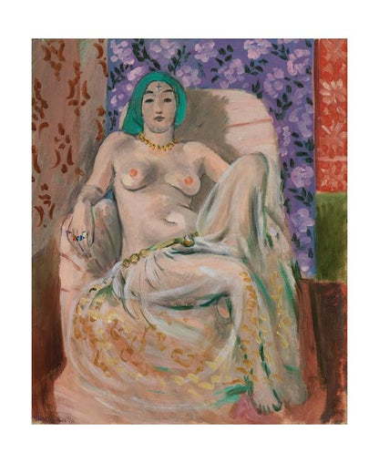 Mujer morisca (La rodilla levantada) (Femme mauresque (Le Genou levé)) (1922-1923)
