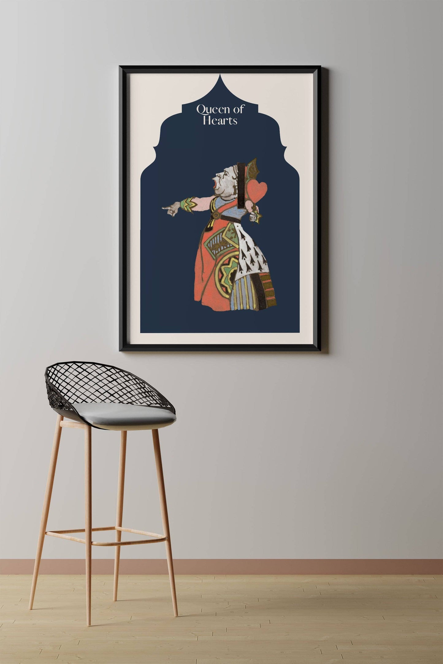 Reina de corazones de Alicia en el país de las maravillas