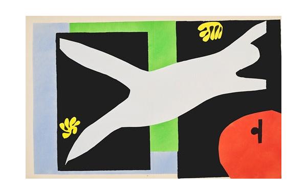 Art Print "The swimmer in the tank (1947)" by Henri Matisse (1947)