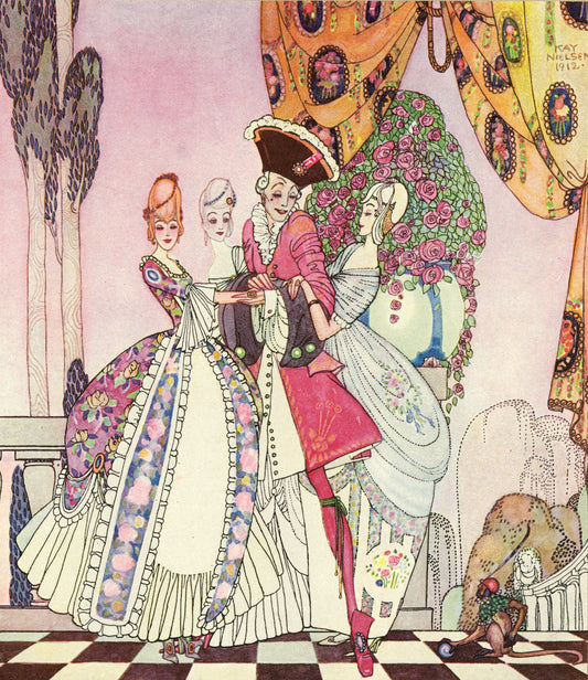 Doce princesas bailarinas (1912) de Kay Rasmus Nielsen