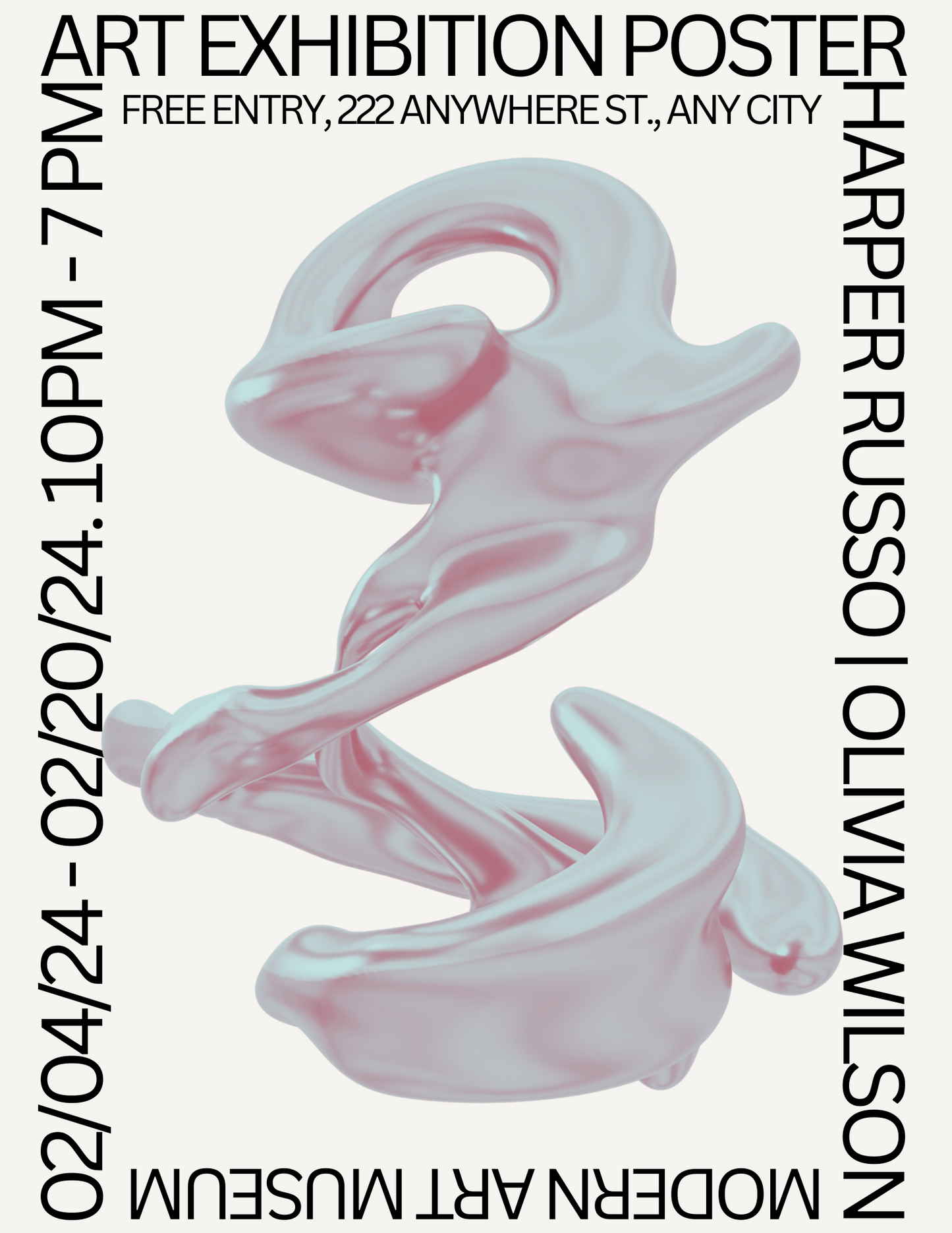 Carteles de exposición diseñados a medida