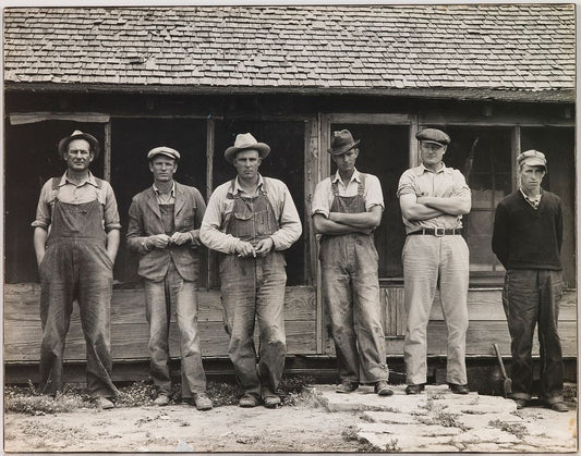 Dorothea Lange Art Print - Six Tenant Farmers Without Farms