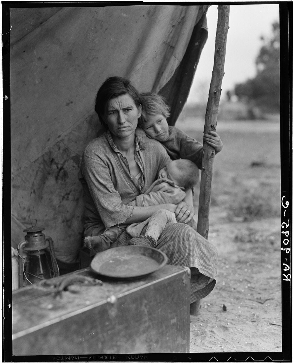 Dorothea Lange Art Print - Migrant Mother and Children II