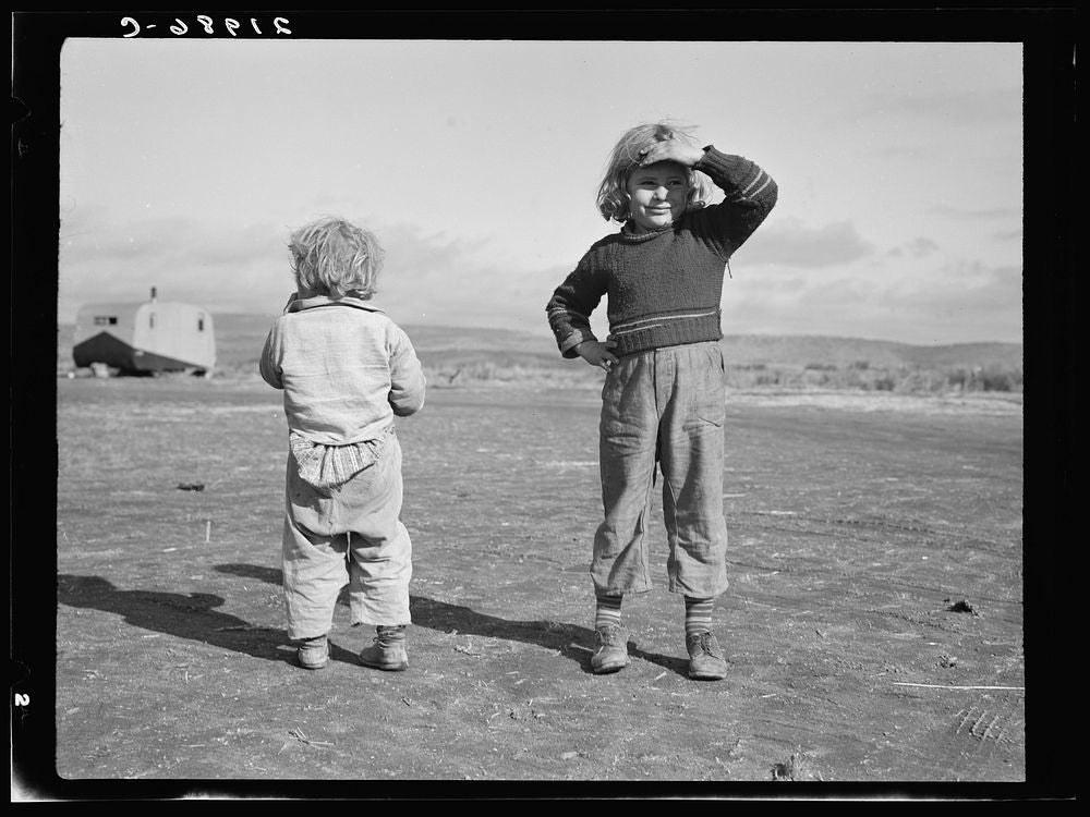 Dorothea Lange Art Print - Portrait of Migrant Children
