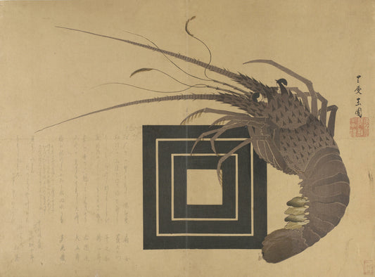 Art Print "Lobster by Anonymous" Anonymous