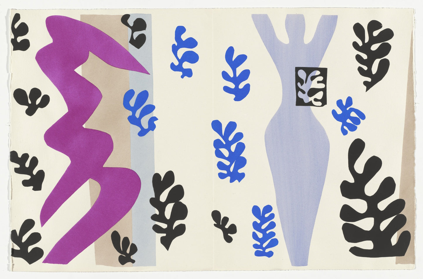 Art Print "The knife thrower (1947)" by Henri Matisse (1947)
