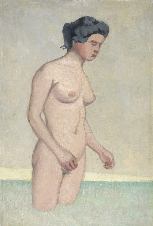 Nadadora de pie, de perfil (1918)
