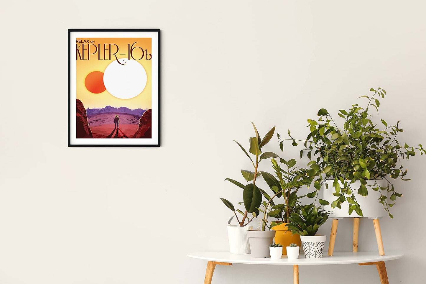 Pósteres espaciales de Kepler 16b