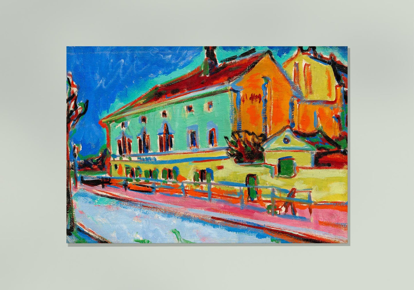 Dance Hall Bellevue by Ernst Kirchner