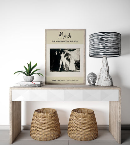 Cartel de la exposición Das Weib Munch