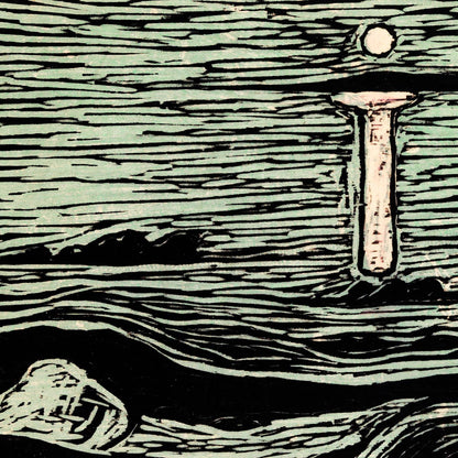 Edvard Munch Mystical Shore Art Poster