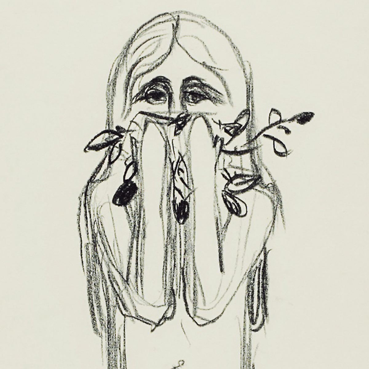 Omega and the Flower Munch Exhibition Poster