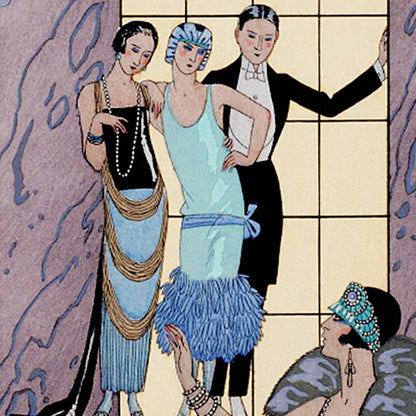 Cartel vintage de "Au Revoir"