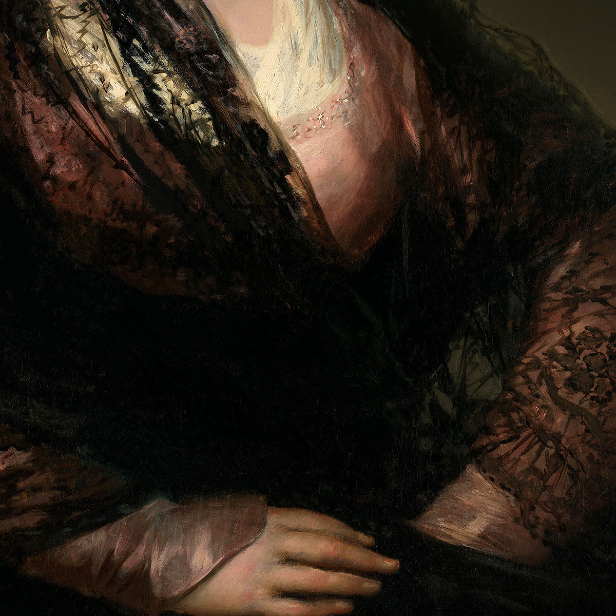 Portrait of Doña Isabel de Porcel - Francisco de Goya Exhibition Poster