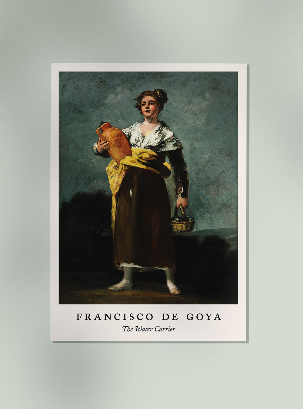 The Water Carrier - Francisco de Goya Exhibition Poster