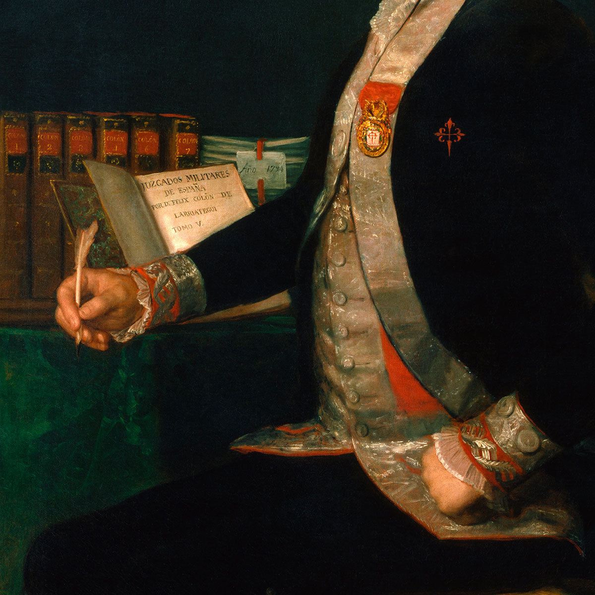 Retrato de Félix Colón - Cartel Exposición Francisco de Goya
