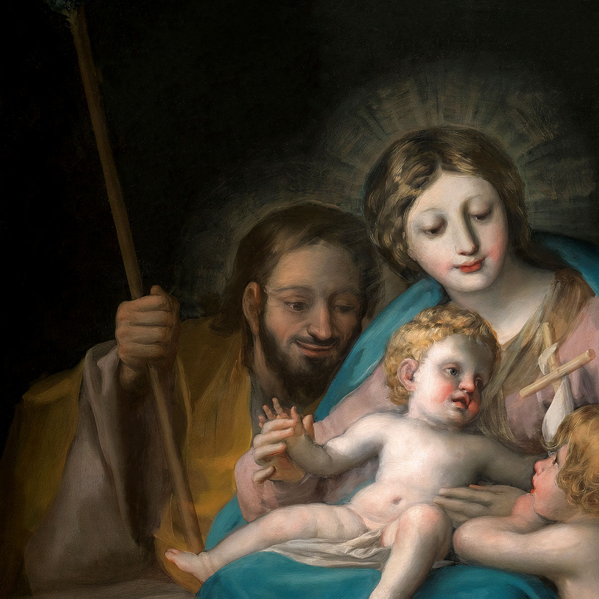 La Sagrada Familia - Francisco de Goya Exhibition Poster