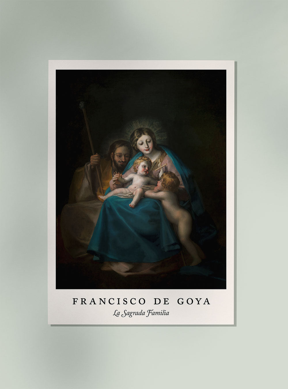 La Sagrada Familia - Francisco de Goya Exhibition Poster
