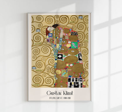 Fulfillment by Gustav Klimt