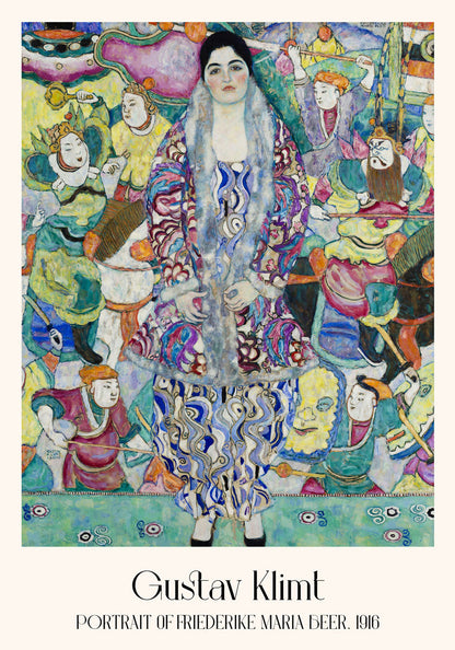 Retrato de Friederike Maria Beer de Gustav Klimt