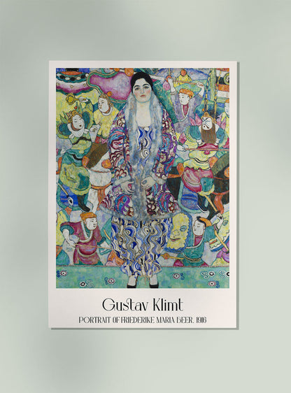Retrato de Friederike Maria Beer de Gustav Klimt