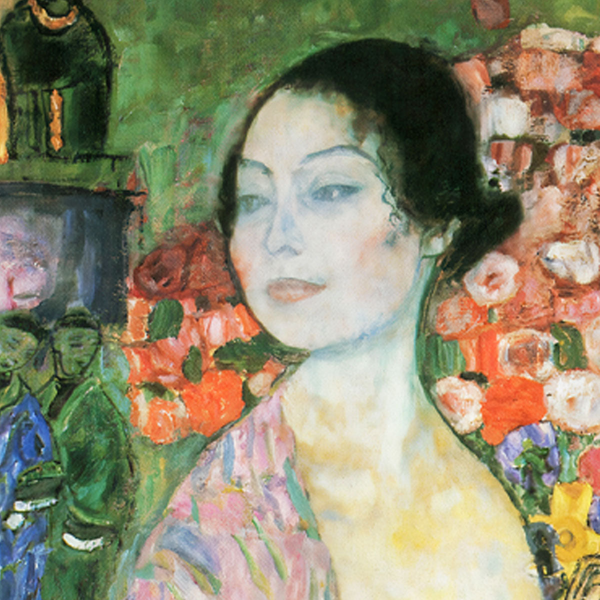 Cartel de la exposición La bailarina de Gustav Klimt