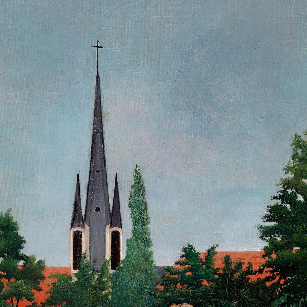 Retrato de una mujer de Rousseau Impresión artística