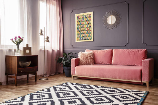 Póster con la lista de luchadores de sumo