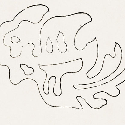 Grabado japonés antiguo en madera n.º 10